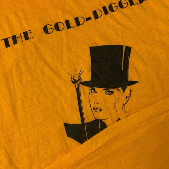 Vintage 90s The Gold-Diggers Single Stitch T-shirt - Picture 3 of 5
